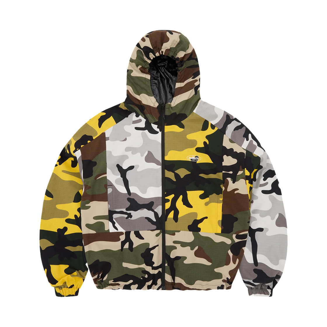 - Corteiz x ALWEIZ Reversible Jacket Black Camo
