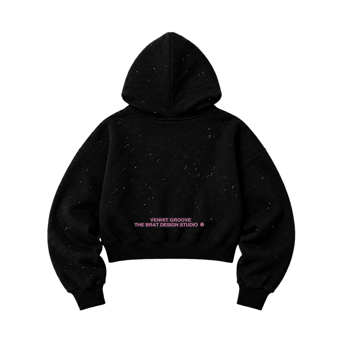 벤힛 VC 시그니처 핫픽스 후드집업_블랙(Venhit VC Signature Hotfix Zip-Up Hoodie_BLACK) - 3