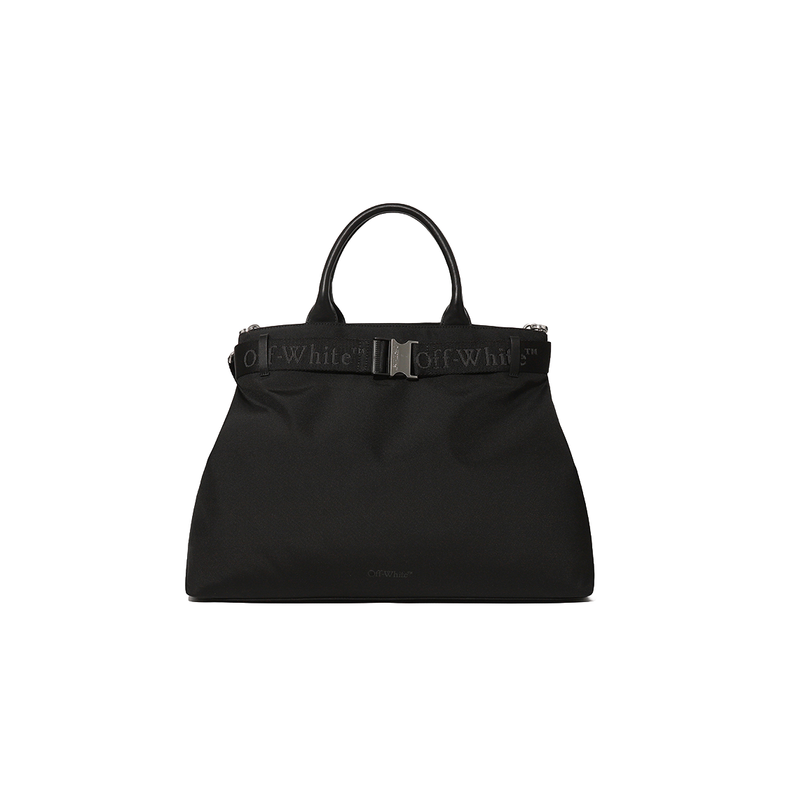 오프화이트 EW 토트 백 L (블랙)(Off-White EW Tote Bag L (Black)) - 1