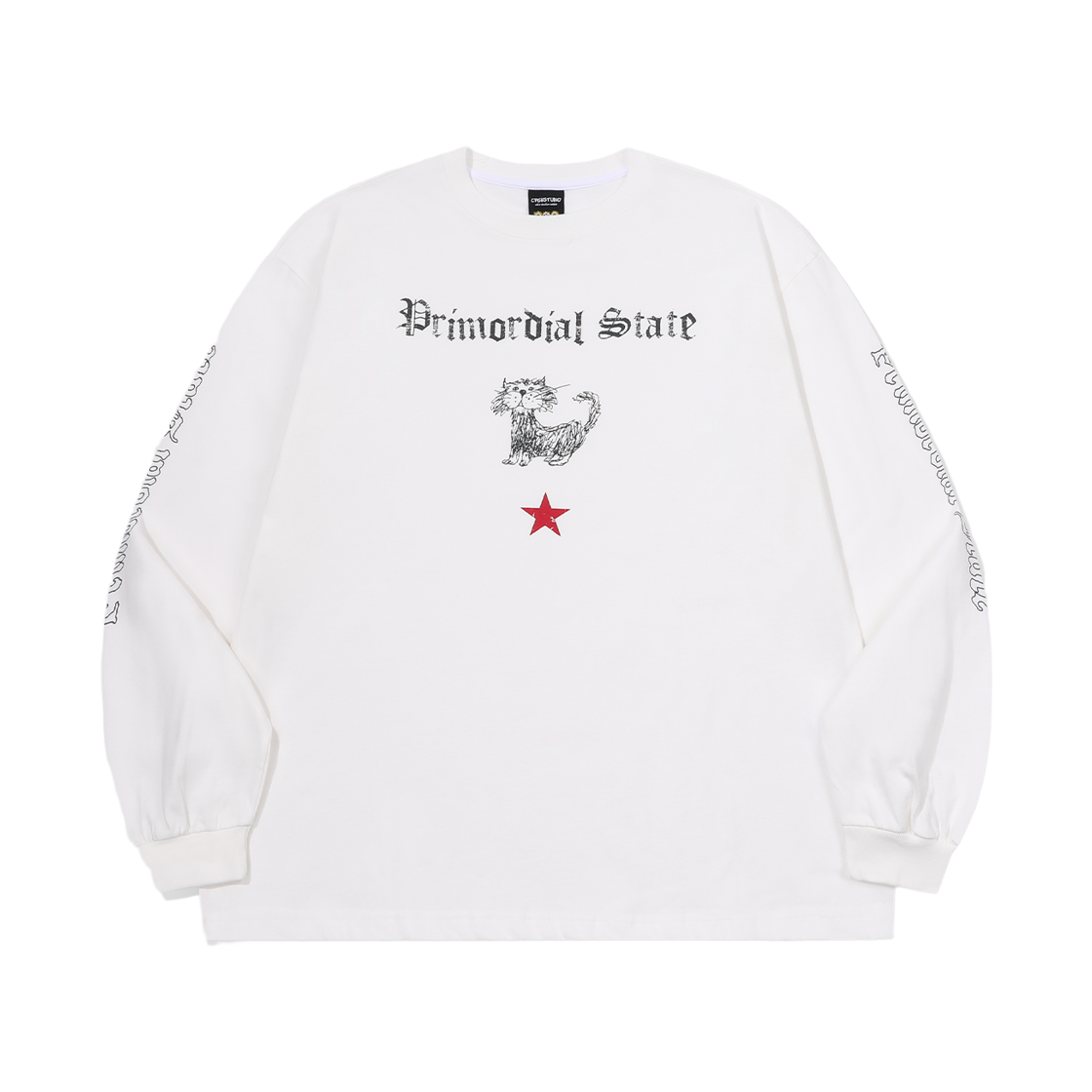 꼼파뇨 프라이모디얼 롱슬리브 스타화이트(CPGN STUDIO Primordial Long Sleeve Star White)