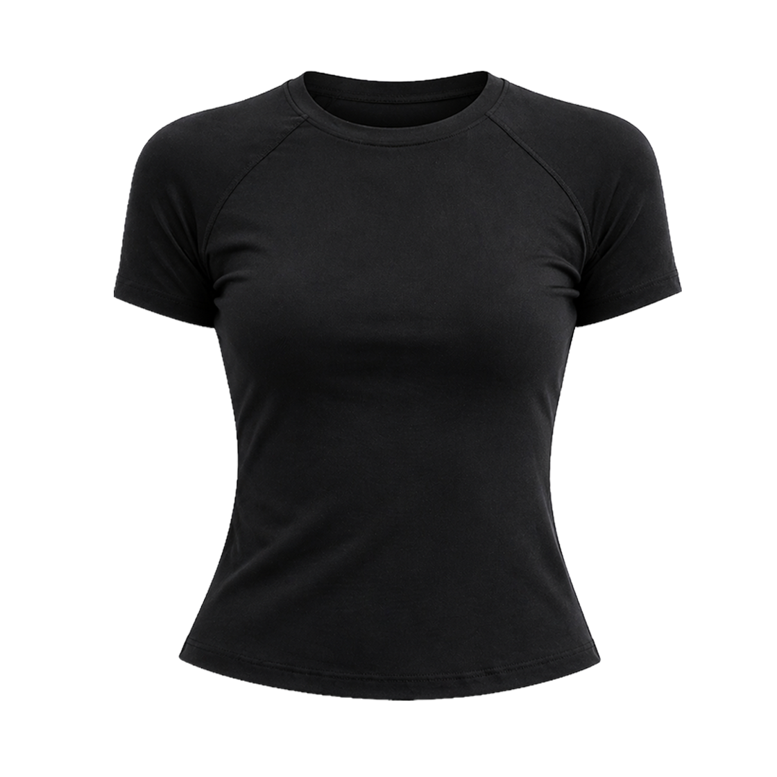 녹족 요가복 하모니 슬림핏 반팔티 블랙(Nokjok Yogaware Harmony Slim Fit Short Sleeve T-Shirt Black)