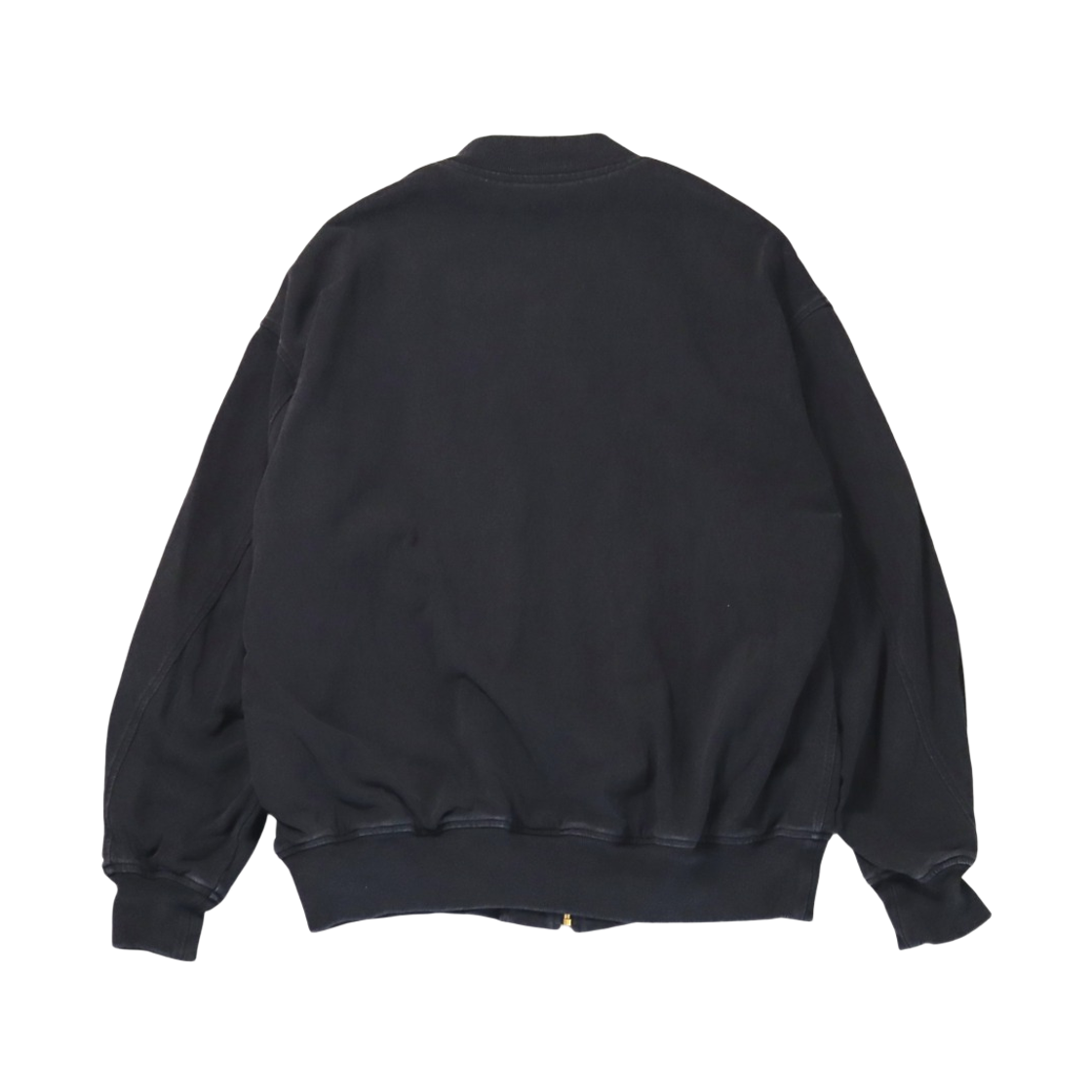 코모리 코튼 저지 집 블루종 블랙 - 26AW(Comoli Cotton Jersey Zip Blouson Black - 26AW) - 2
