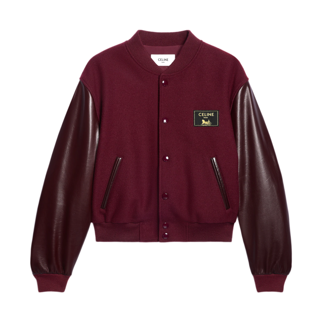 RV1WC896C-28BX Celine Patch Teddy Bordeaux