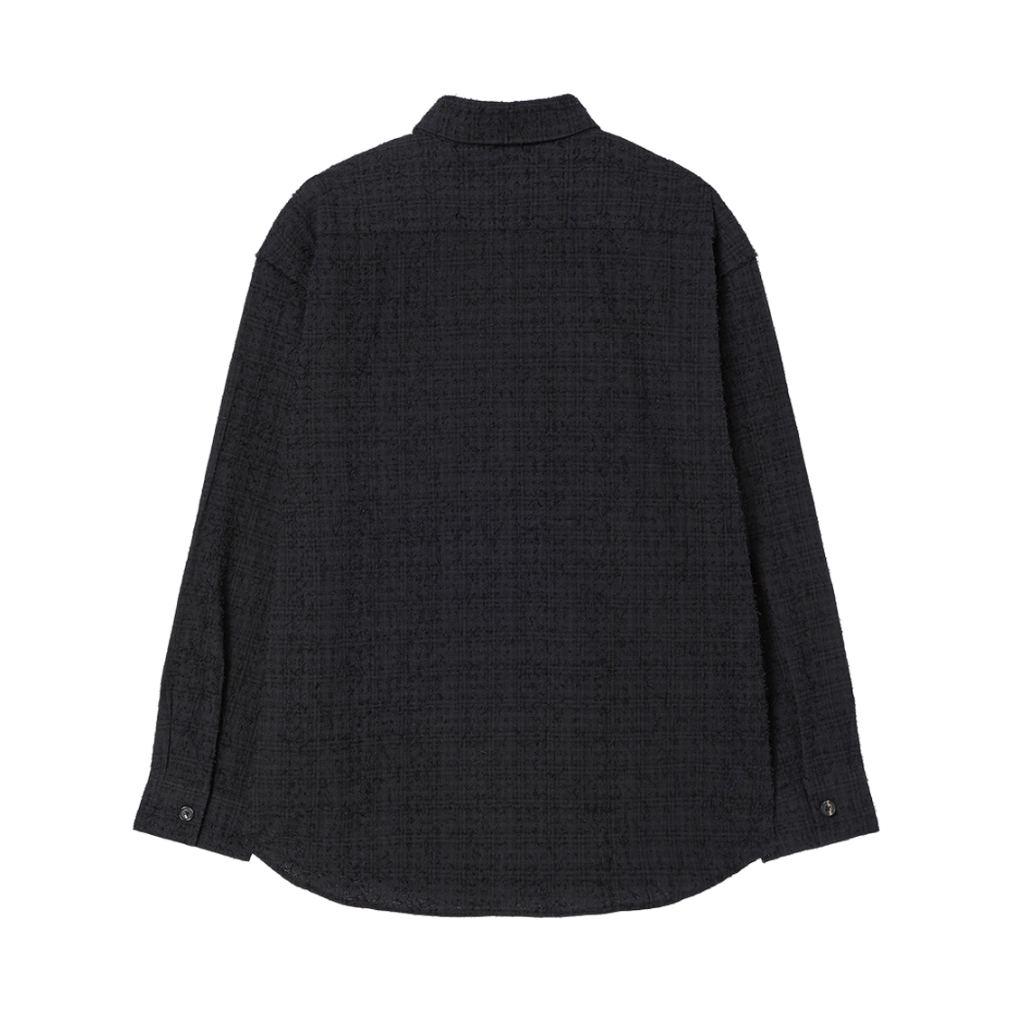 엔 아카이브 아티잔 브러쉬드 체크 셔츠 블랙(N ARCHIVE Artisan Brushed Check Shirts Black) - 2
