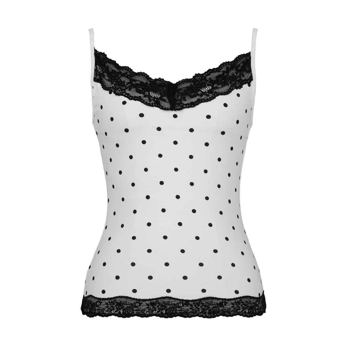 러프넥 소프트 레이스 슬리브리스 도트(Roughneck Soft Lace Sleeveless Dot)