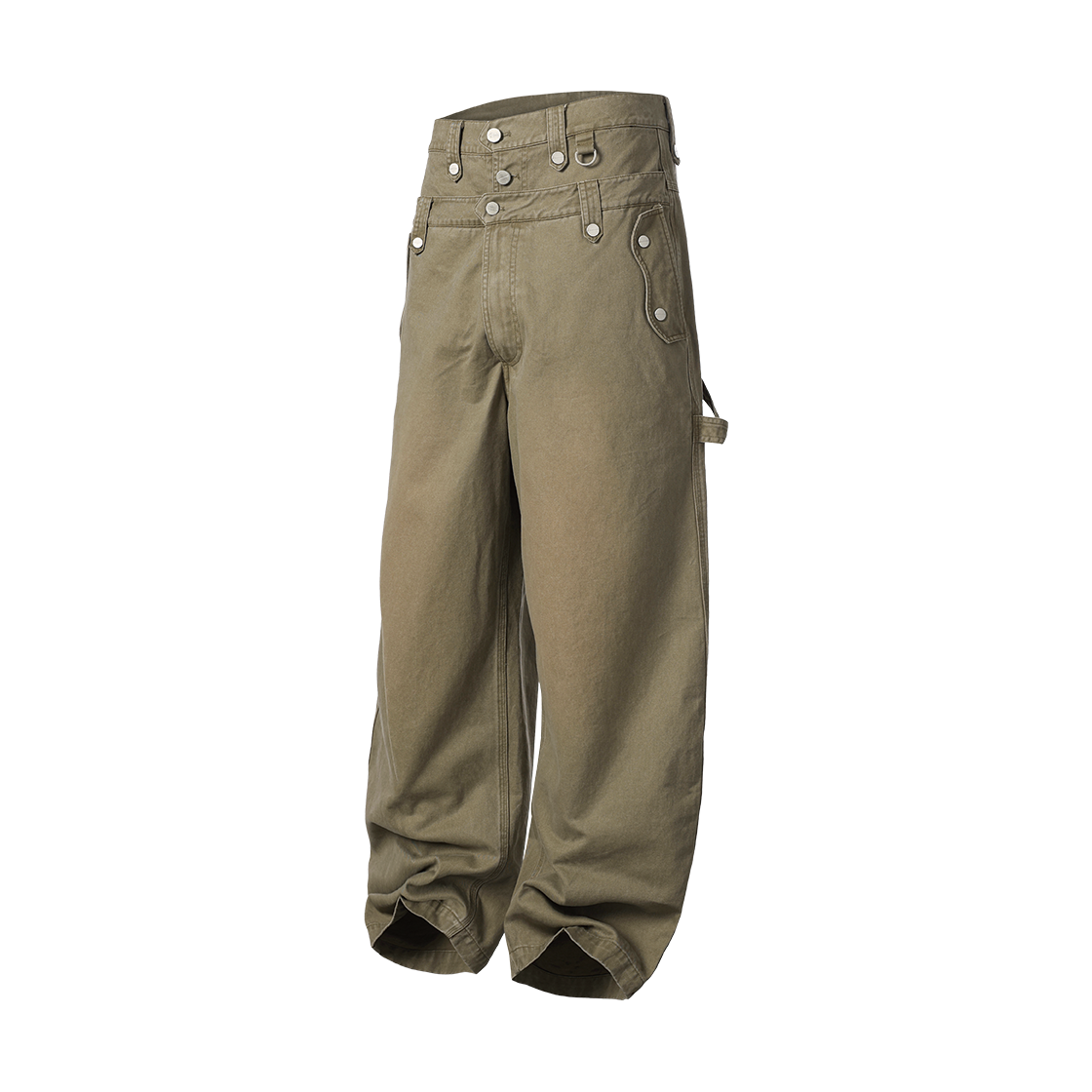 더바이닐하우스 더블 포켓 랩 팬츠 베이지(Thevinylhouse Double Pocket Lap Pants Beige) - 2
