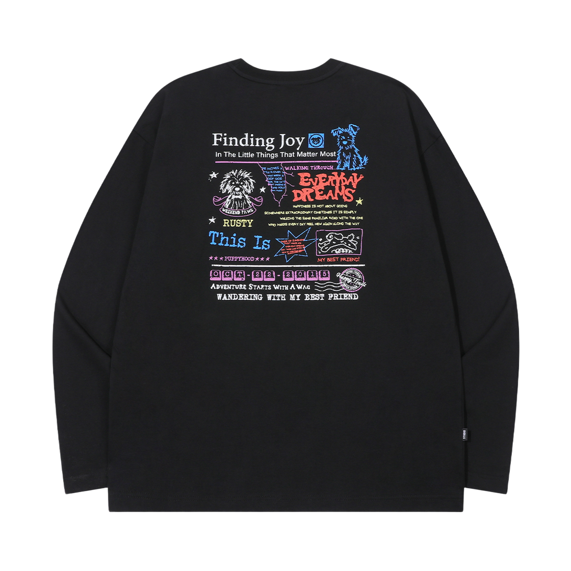 C26FA29 CPGN STUDIO Finding Joy Long Sleeve Black