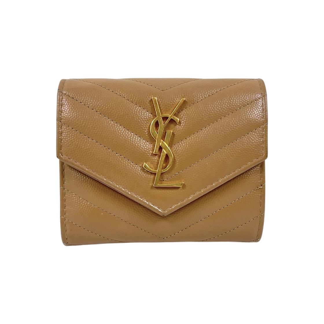 ITL5C2P5FLBG Saint Laurent Matelasse Wallet