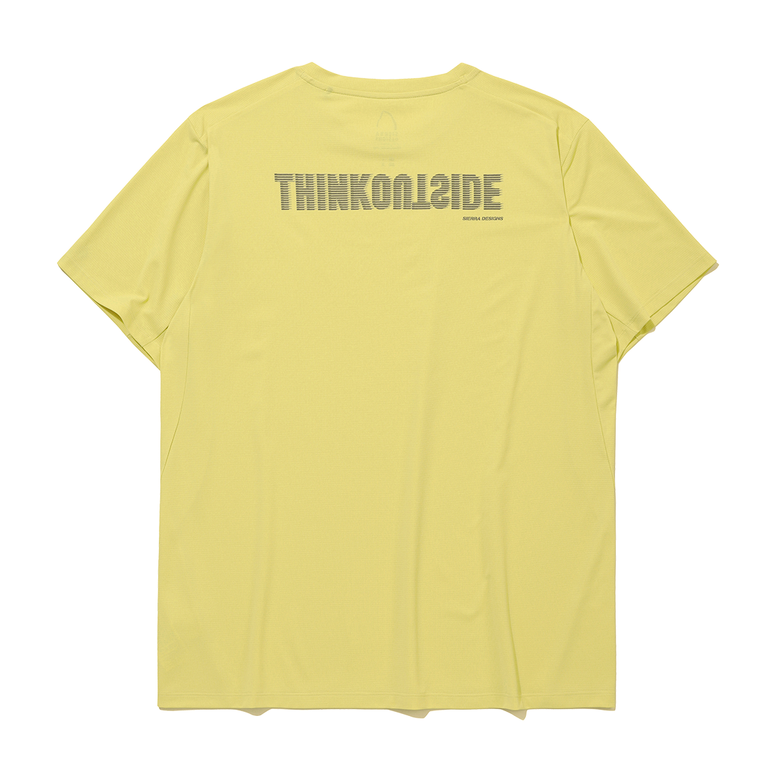 N6321SRS72YLW SIERRA DESIGNS FLINT Polartec Power Dry Short Sleeve Light Yellow Green