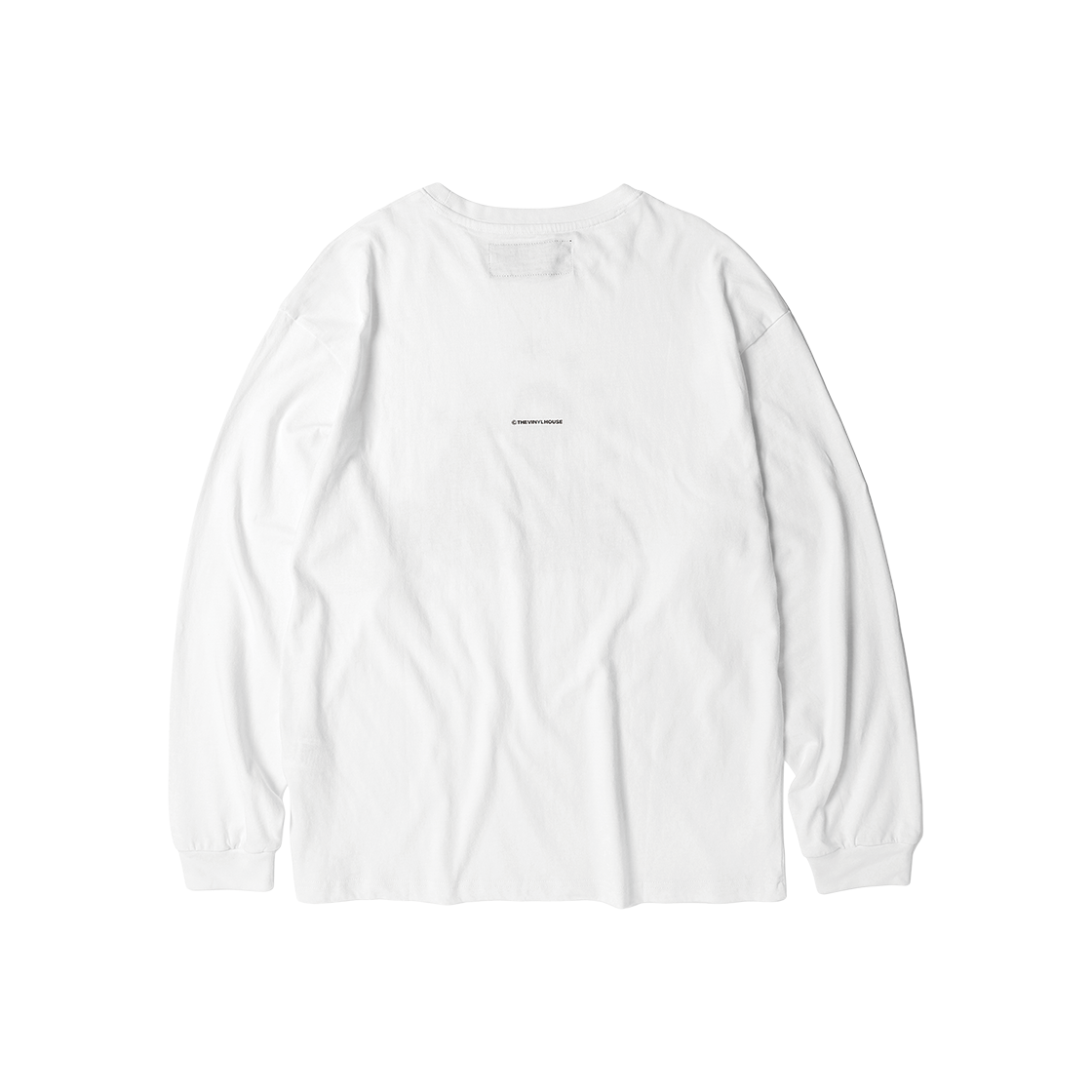 더바이닐하우스 투 캐주얼 긴팔 티셔츠 화이트(Thevinylhouse Too Casual Ls Tee White) - 2