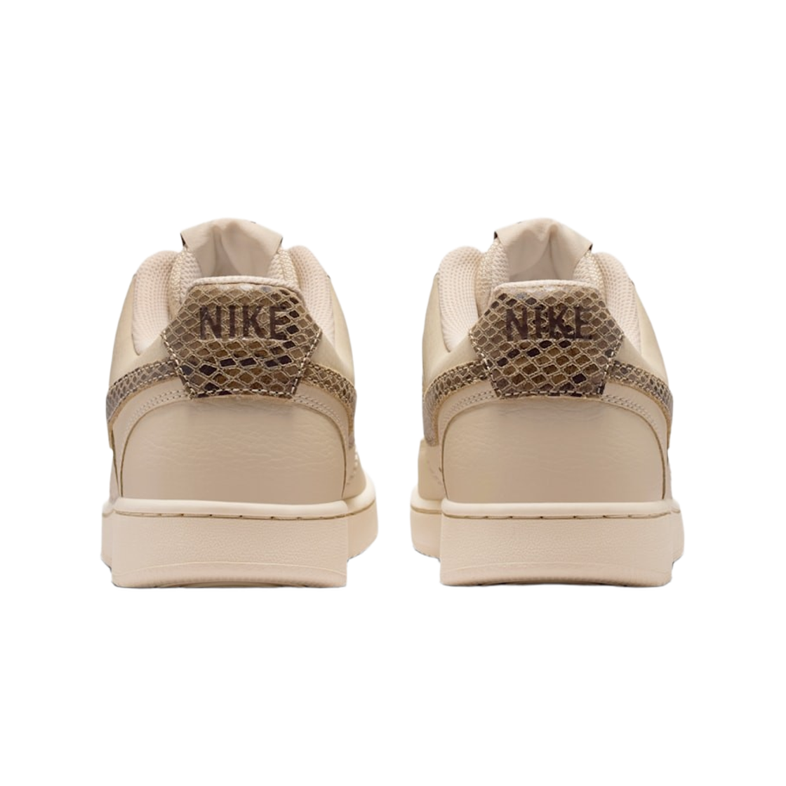 (W) 나이키 코트 비전 로우 프리미엄 샌드드리프트 블랙((W) Nike Court Vision Low Premium Sanddrift Black) - 3