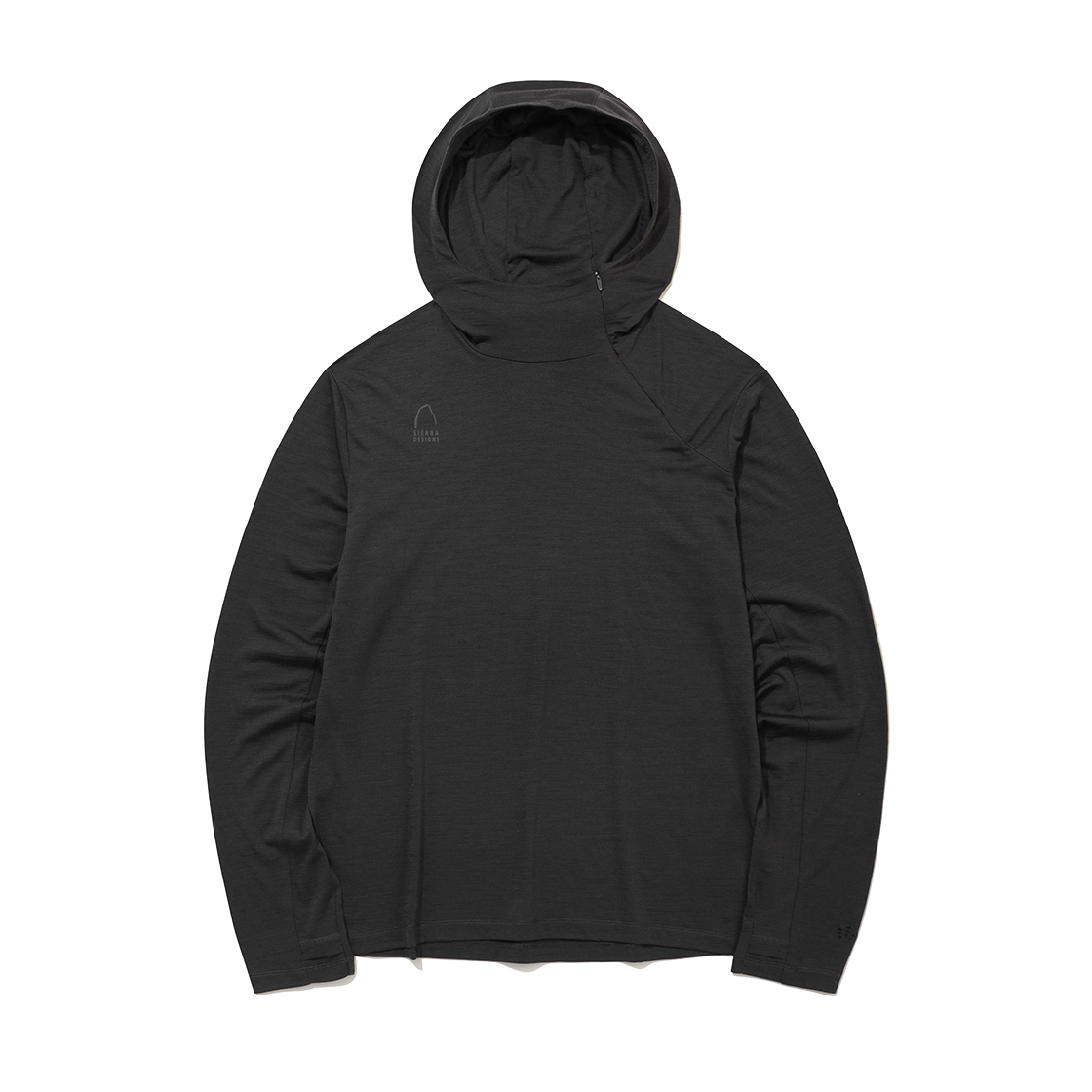 N6322SHD81CHC SIERRA DESIGNS W SIERRA Wool Hoodie Charcoal