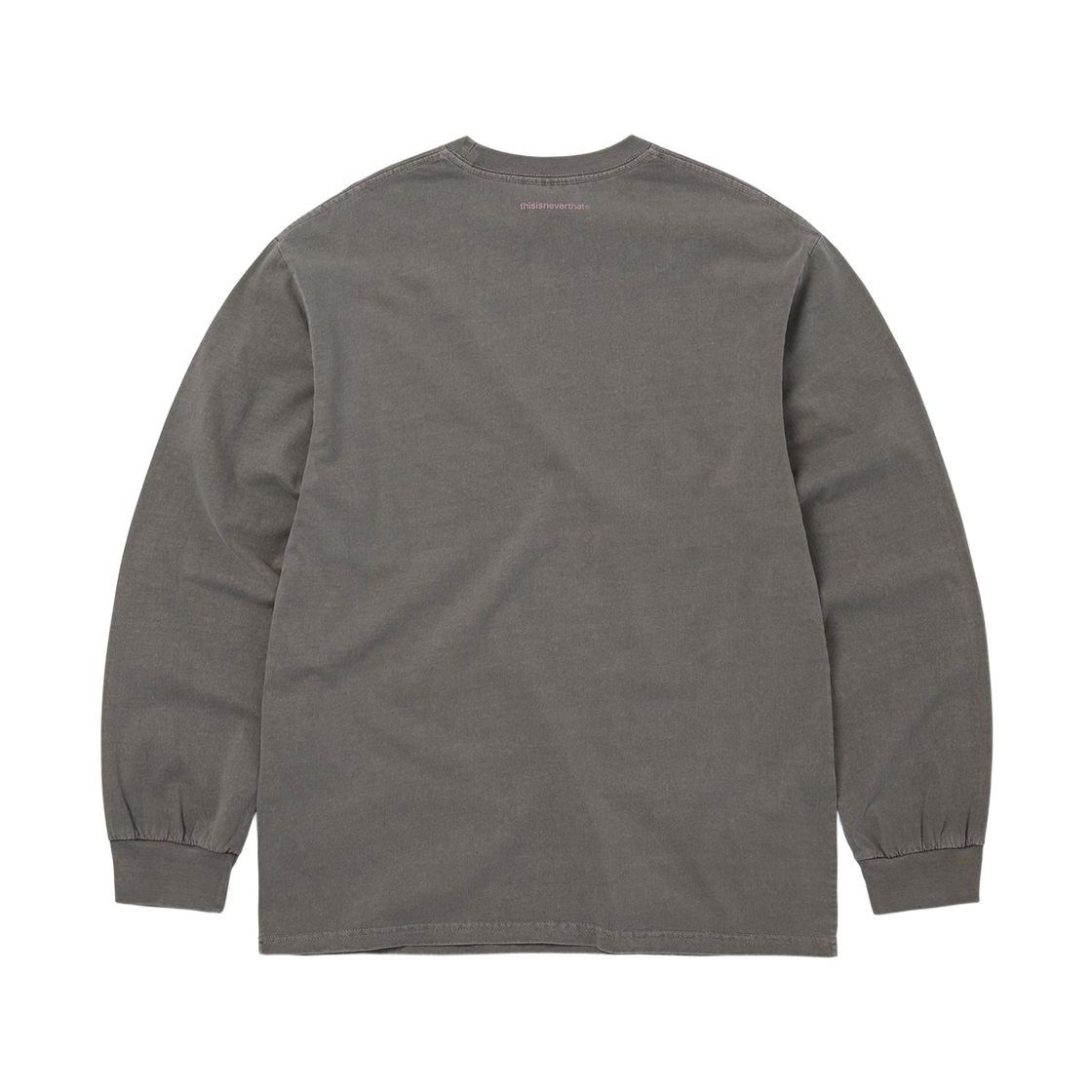 디스이즈네버댓 T-로고 롱슬리브 티셔츠 다크 그레이(thisisneverthat T-Logo L/S T-Shirt Dark Grey) - 2