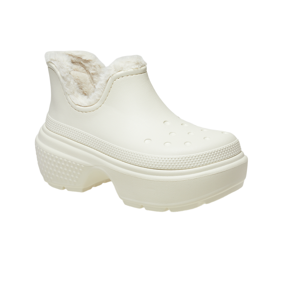 크록스 스톰프 라인드 쇼티 부츠 리넨 24FUBT210673(Crocs STOMP LINED SHORTY BOOT LINEN 24FUBT210673) - 3