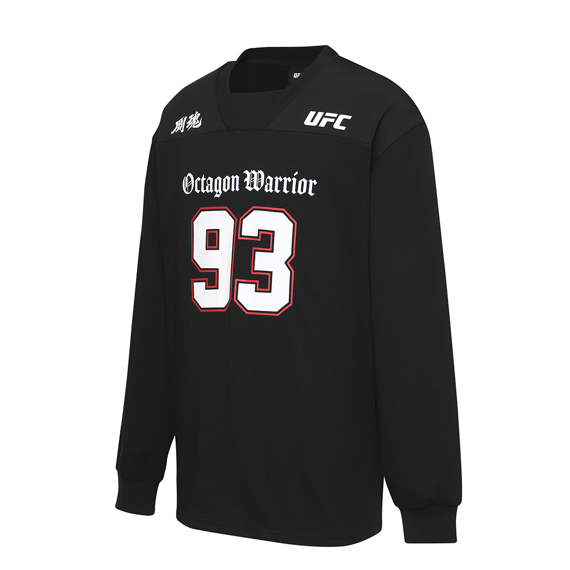 [KREAM 단독] 유에프씨 스포츠 투혼 오버핏 풋볼 저지 블랙 U2LSX3312BK([KREAM 단독] UFC SPORT Fighting Spirit Oversized Fit Football Jersey Black) - 2