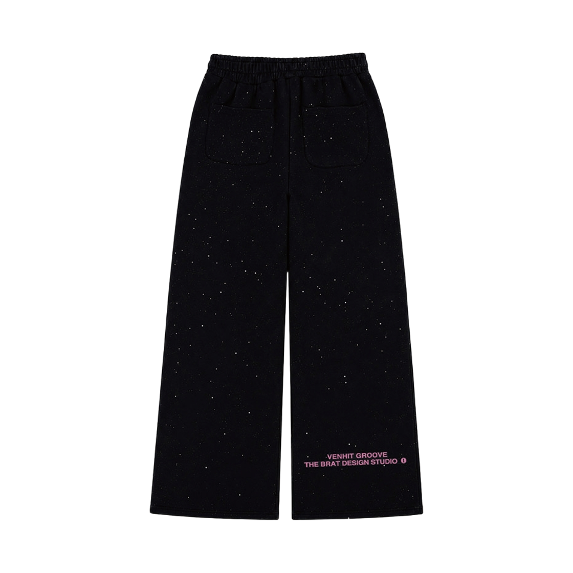 벤힛 VC 시그니처 핫픽스 스웻팬츠_블랙(Venhit VC Signature Hotfix Sweatpants_Black) - 3