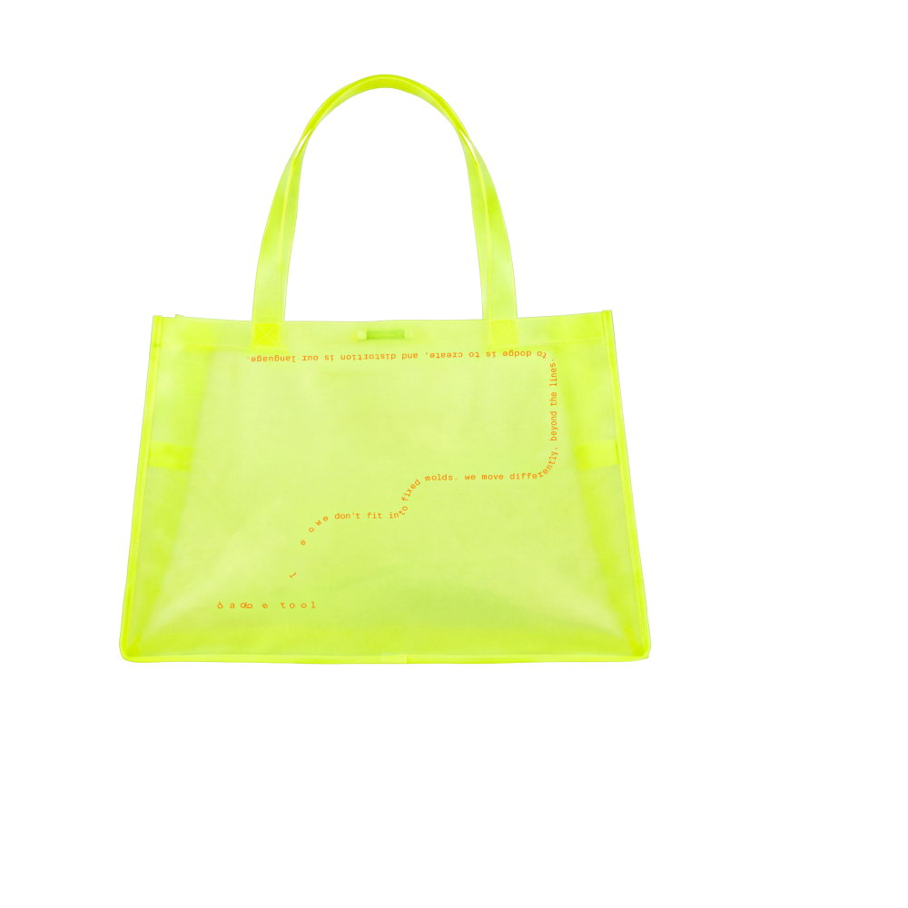 닷지툴 엑스레이 젤리 쇼퍼 백 옐로우(dadgetool X-ray Jelly Shopper Bag Yellow) - 4