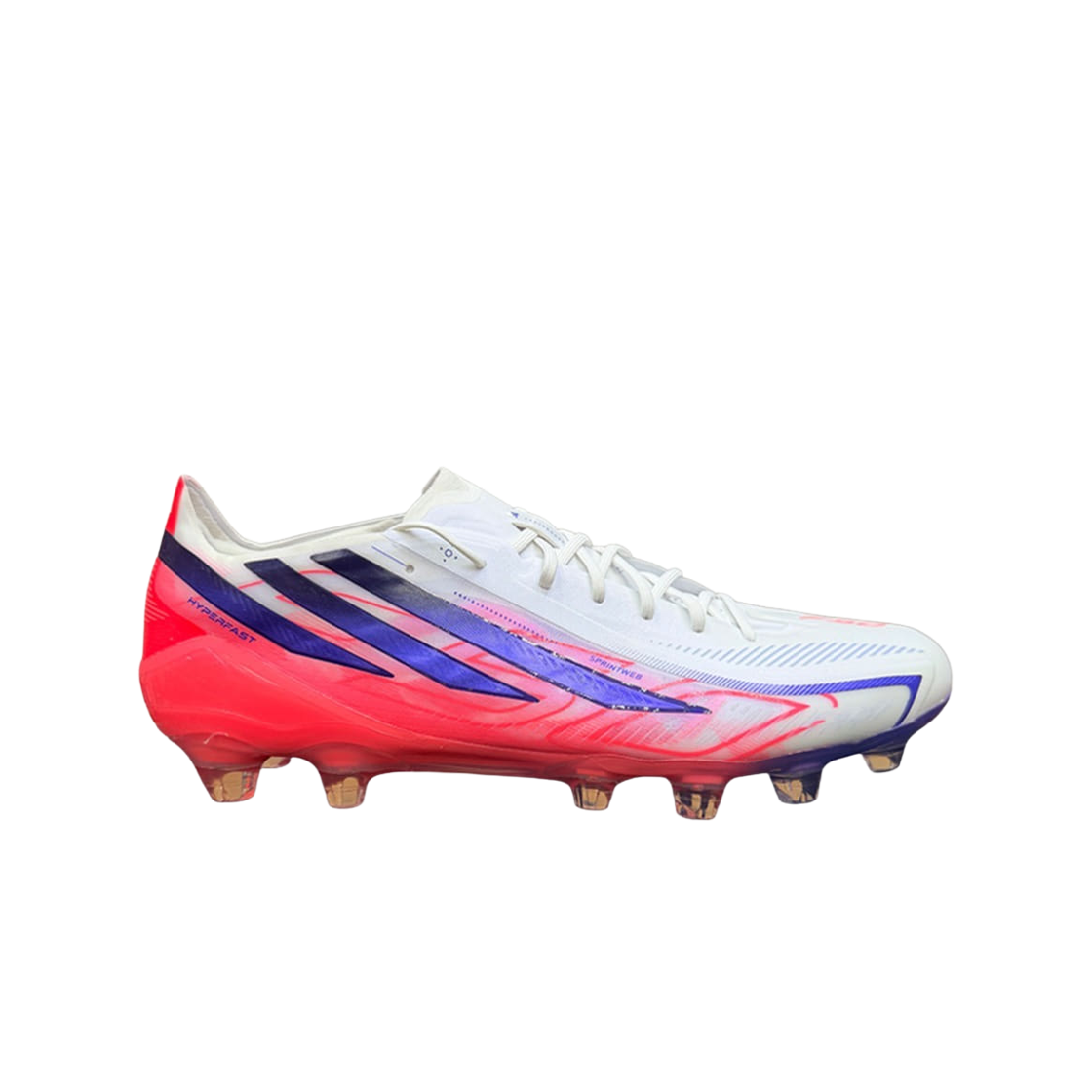 KK1038 Adidas F50 Hyperfast Elite HG/AG Japan Footwear White Solar Purple