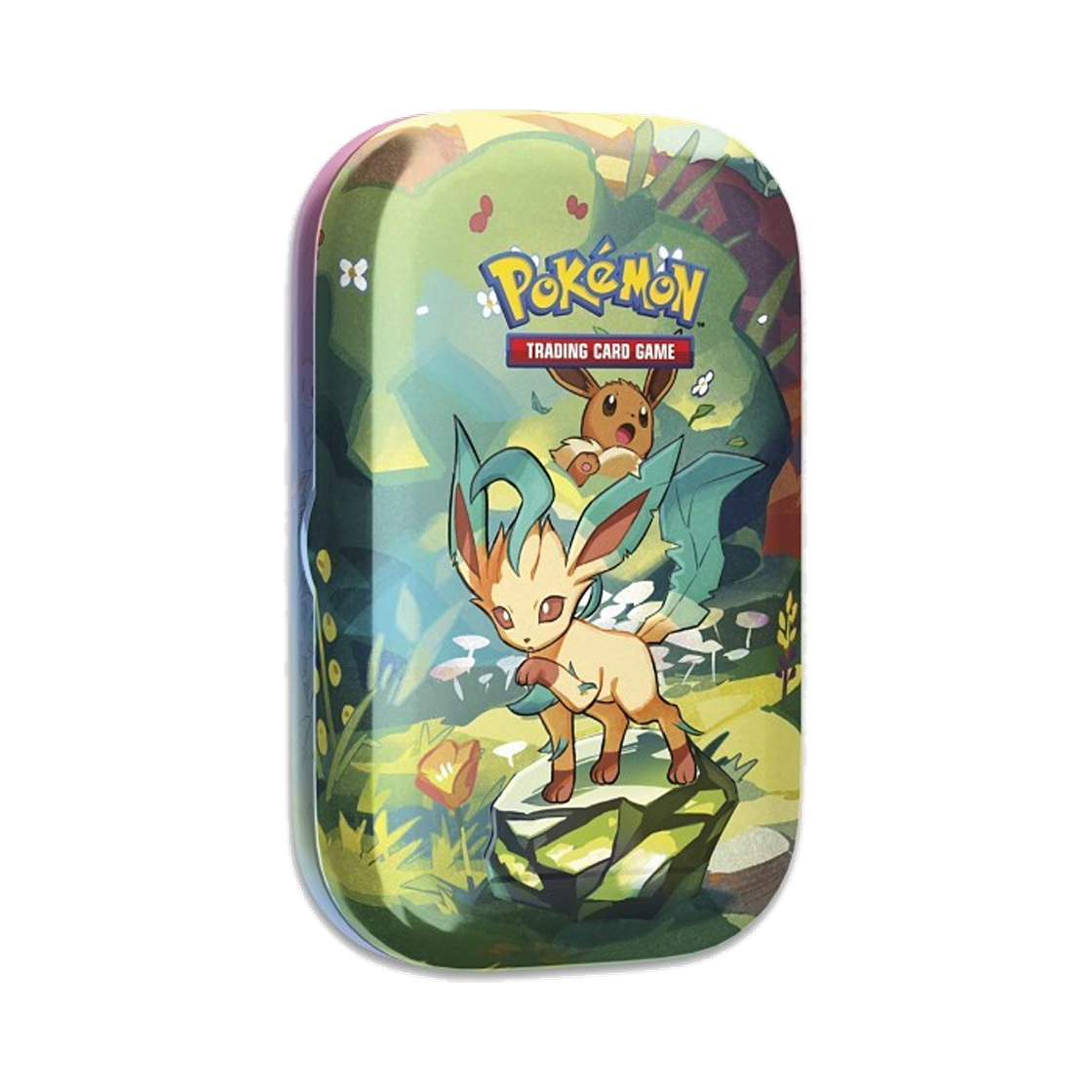 포켓몬 TCG 스칼렛 & 바이올렛 프리즈매틱 에볼루션즈 미니 틴 리피아 (영문판)(Pokemon TCG Scarlet & Violet-Prismatic Evolutions Mini Tin Leafeon (English Ver.)) - 1