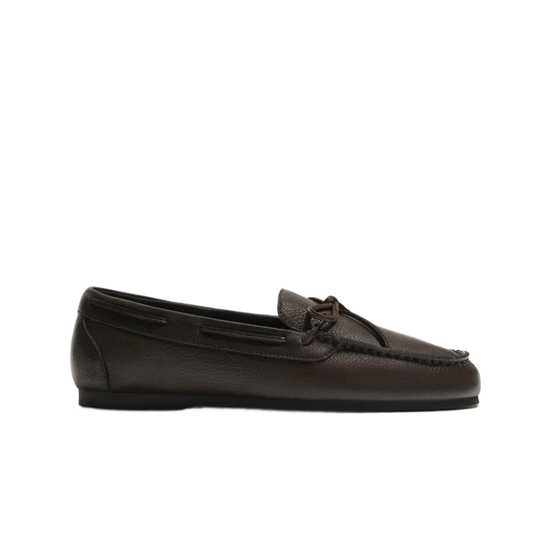2667/720/700 Zara x Aaron Levine Ribbon Leather Loafers Brown