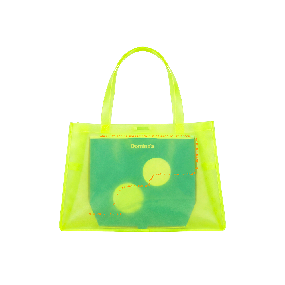 dt26ss-t20 dadgetool X-ray Jelly Shopper Bag Yellow