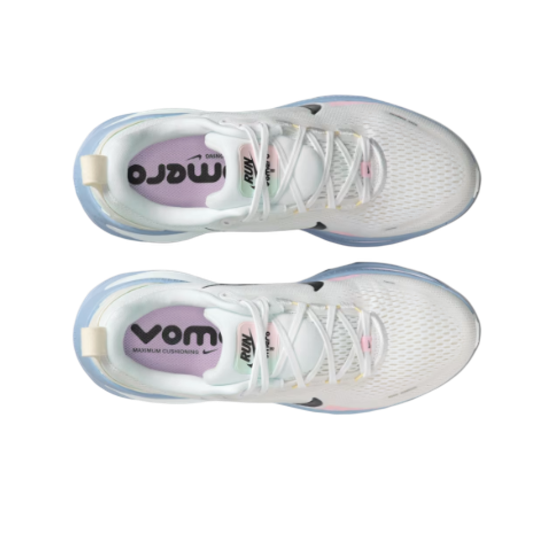(W) 나이키 보메로 18 화이트 워크 블루((W) Nike Vomero 18 White Work Blue) - 2