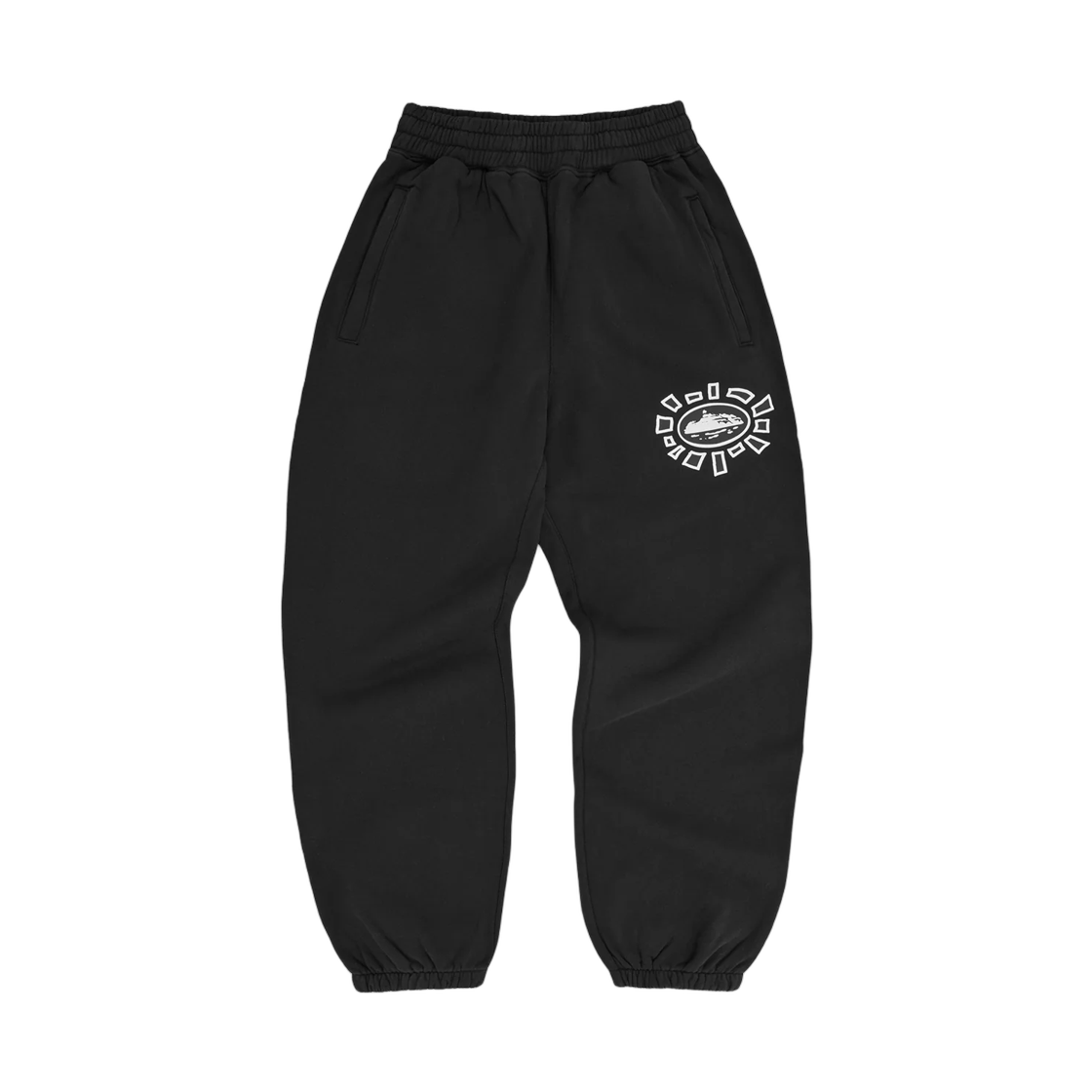 - Corteiz x ALWEIZ Sweatpant Black