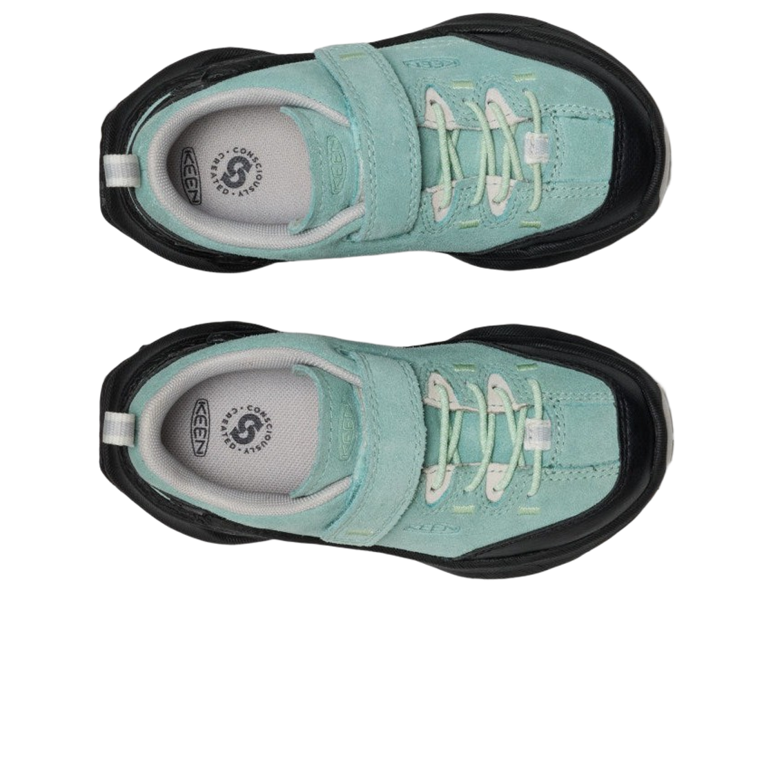 (키즈) 킨 재스퍼 자이오닉 스니커즈 에퀴퍼 시닉 그린((Kids) Keen Jasper Zionic Sneakers Aquifer Scenic Green) - 2