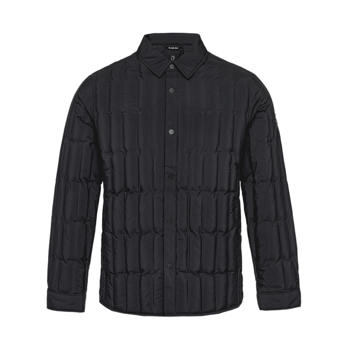 1BYPAWU021BK Black Yak Lukla Shirt Tube Down Jacket #1 Black