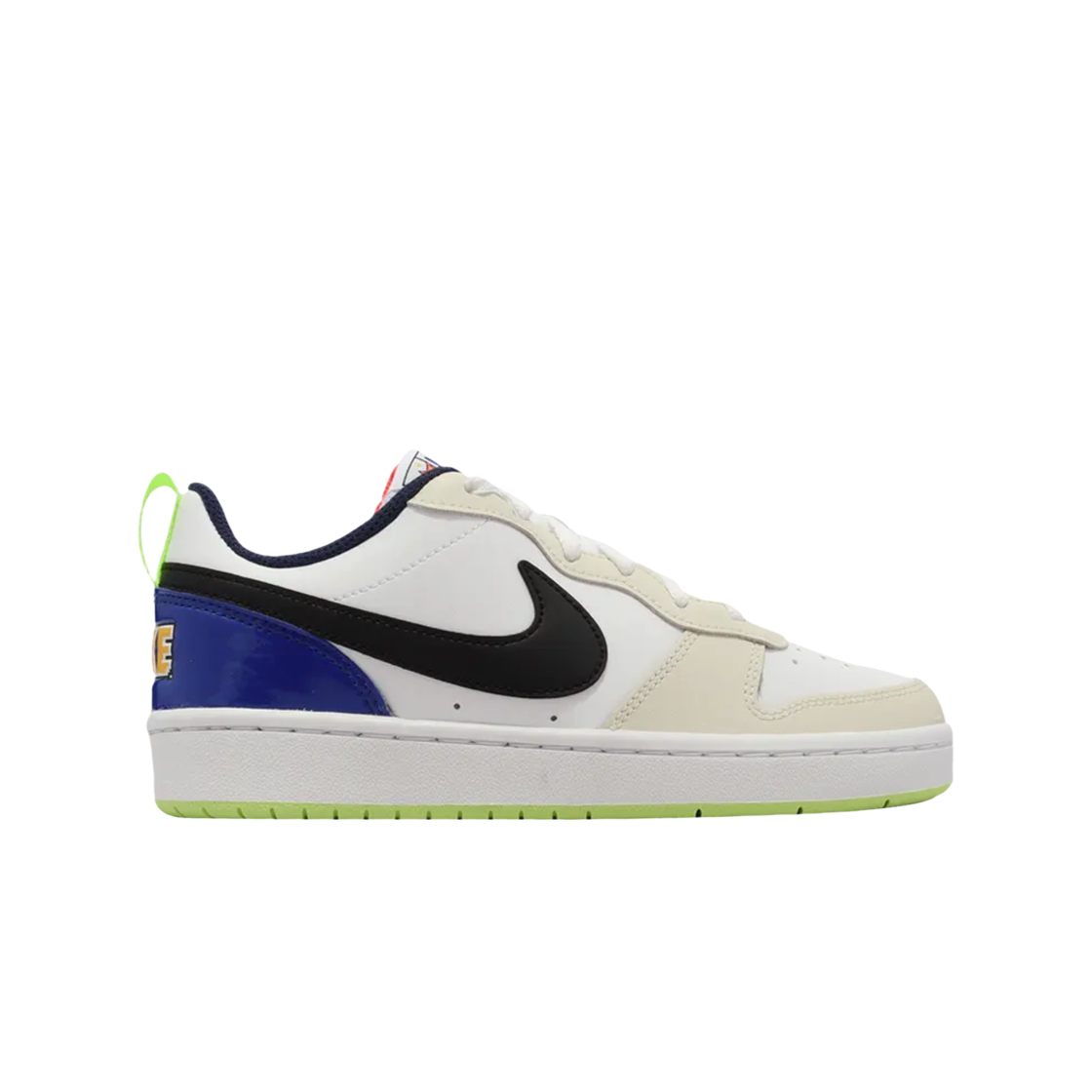 FB1394-101 (GS) Nike Court Borough Low 2 SE White Black