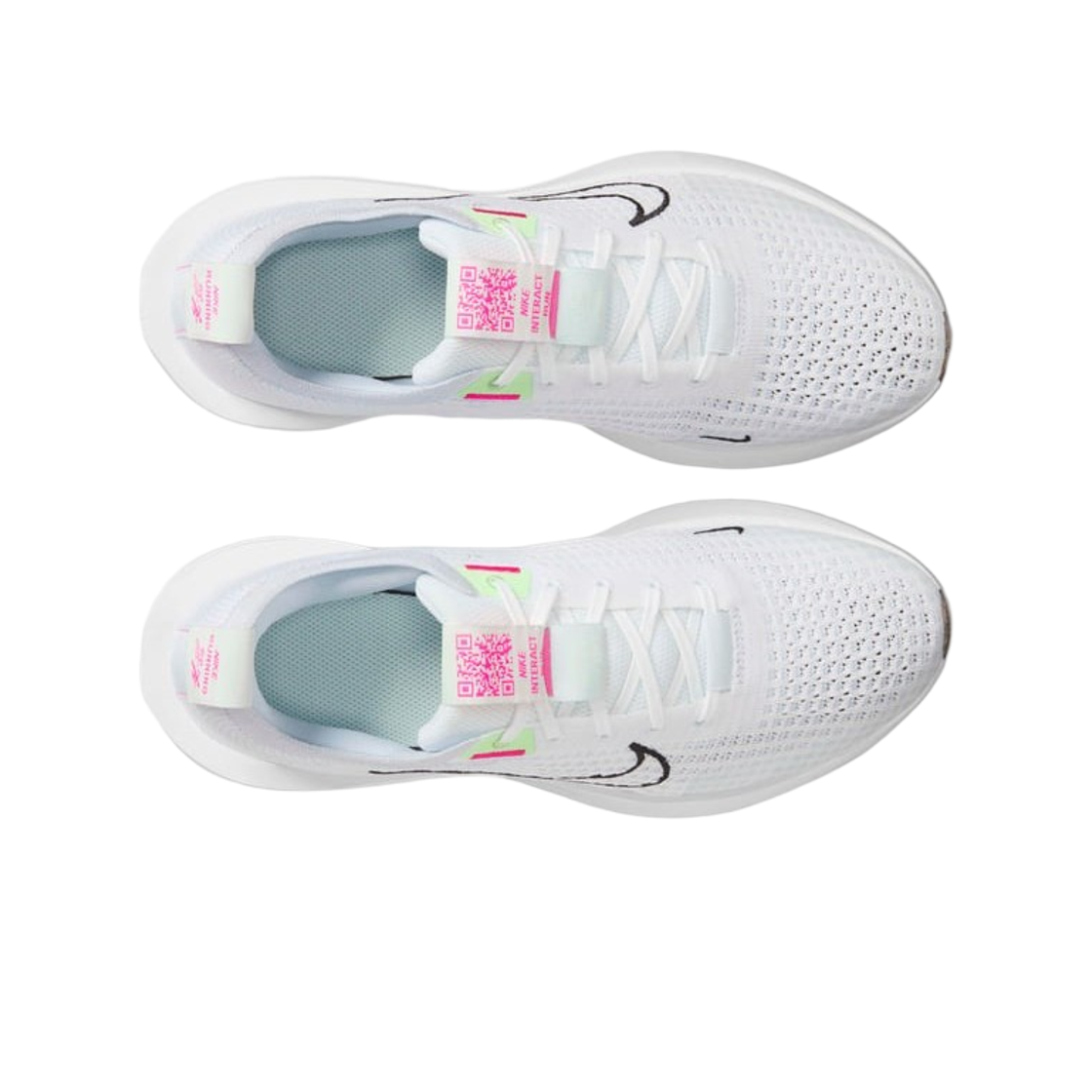 (W) 나이키 인터랙트 런 화이트 풋볼 그레이((W) Nike Interact Run White Football Grey) - 2