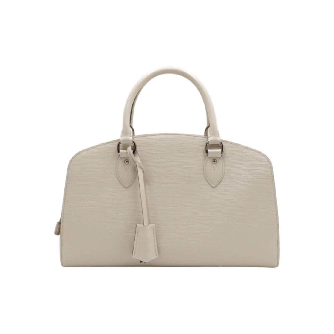 IT9M5PTO44C7 Louis Vuitton White Epi Pont Neuf PM Tote Bag