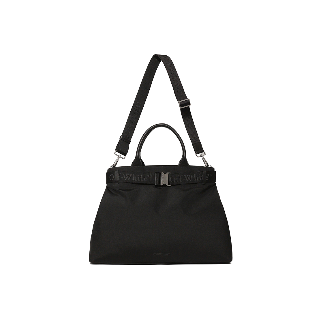 오프화이트 EW 토트 백 L (블랙)(Off-White EW Tote Bag L (Black)) - 2