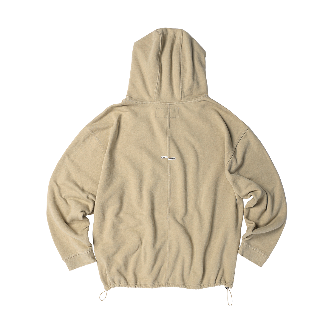 더바이닐하우스 스트링 워시드 후디 샌드(Thevinylhouse String Washed Hoodie Sand) - 4