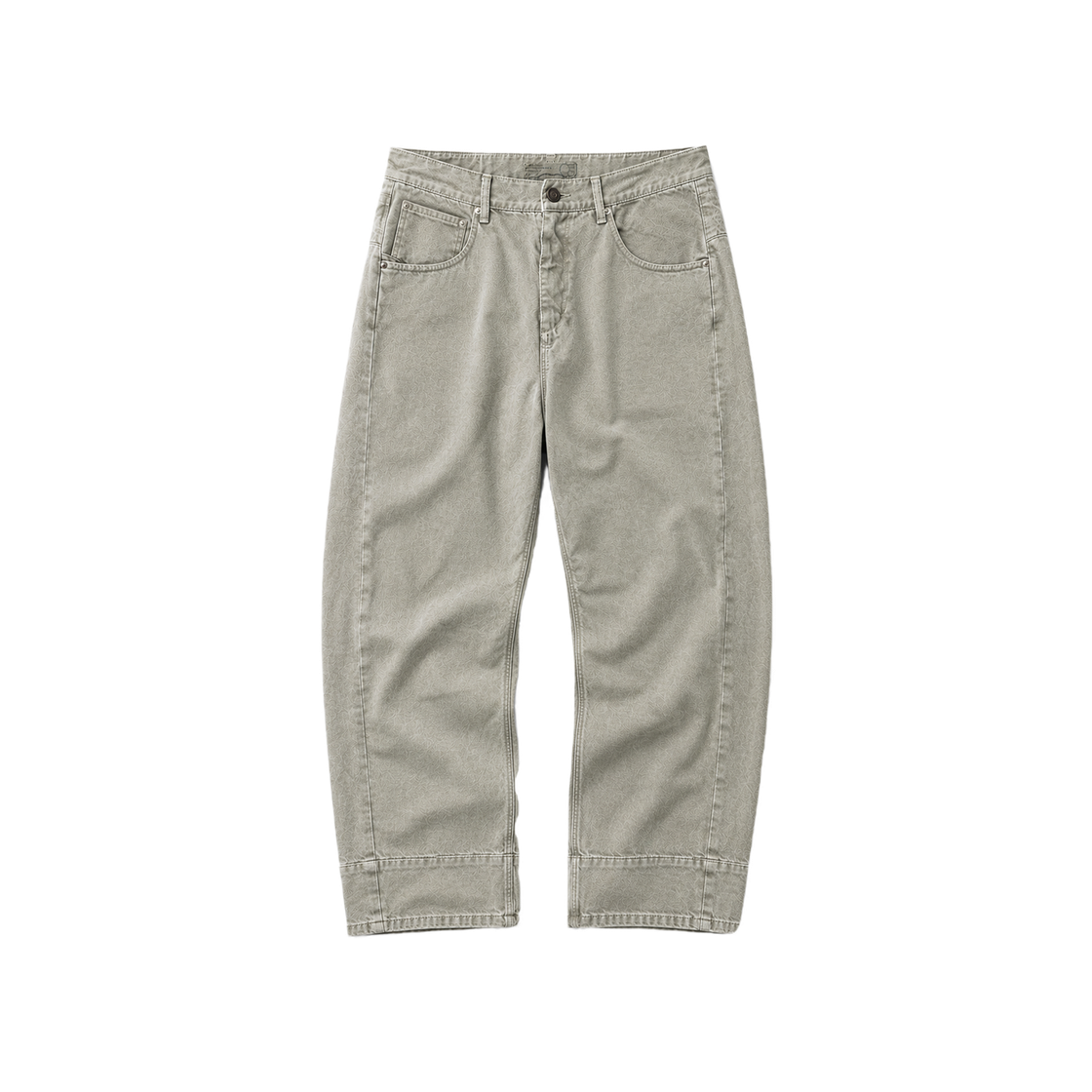 NCH26A-CB03WGB CHOWOO Overdyed Engineered Pants Washed Grayish Beige