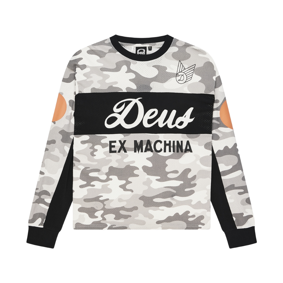 D263ULT546091 [6% 적립] Deus Ex Machina Ombre Moto Jersey L/Grey