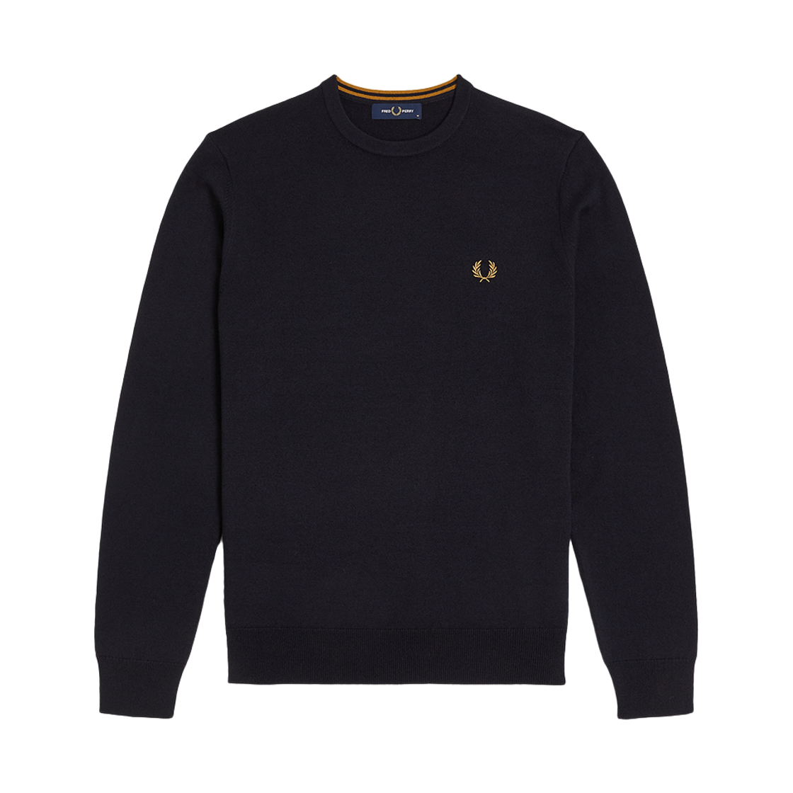 프레드페리 클래식 크루넥 니트 네이비(Fred Perry Classic Crew Neck Knit Navy)