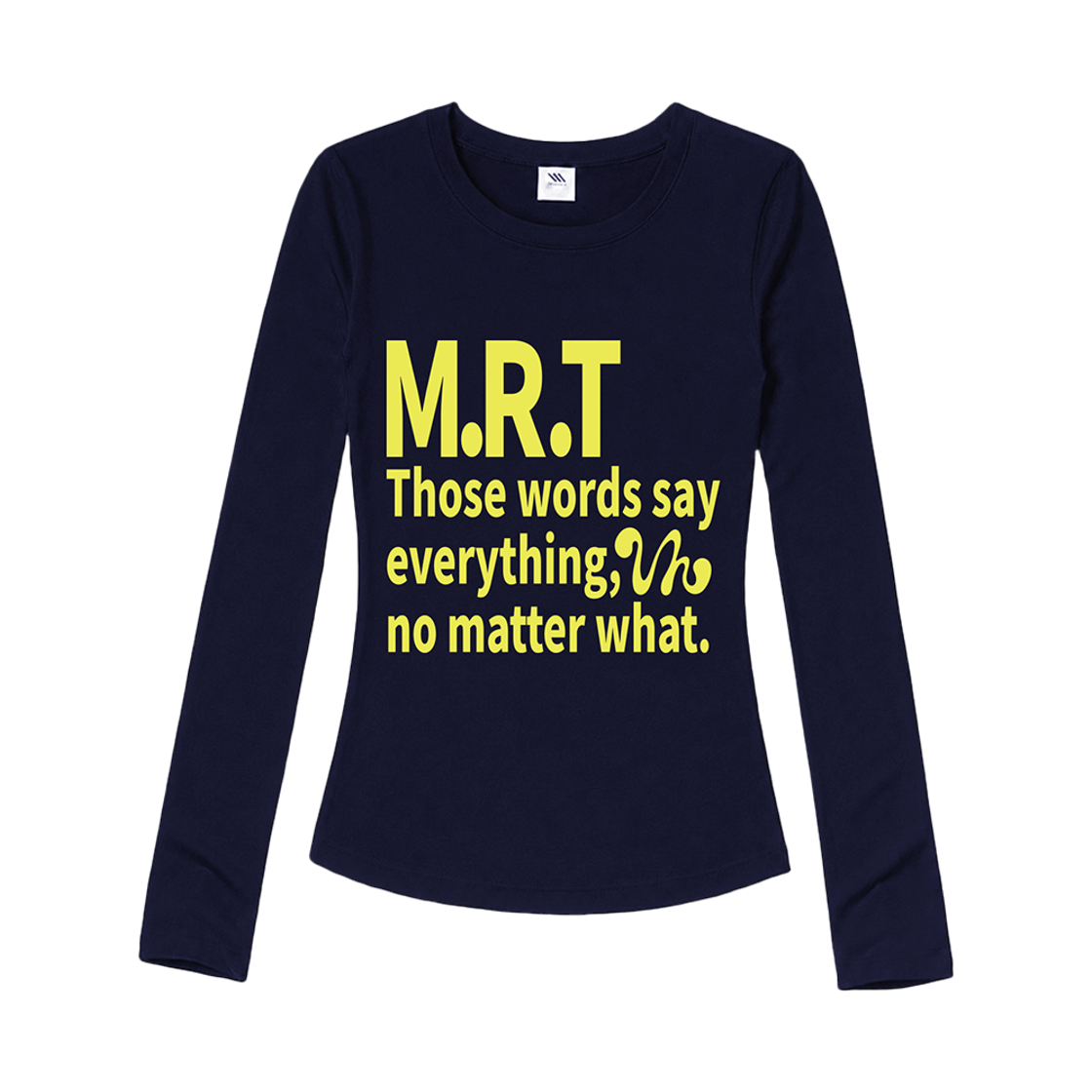 26FV005 Venhit MRT Vivid Slim-Fit Short Sleeve T-Shirt_Navy