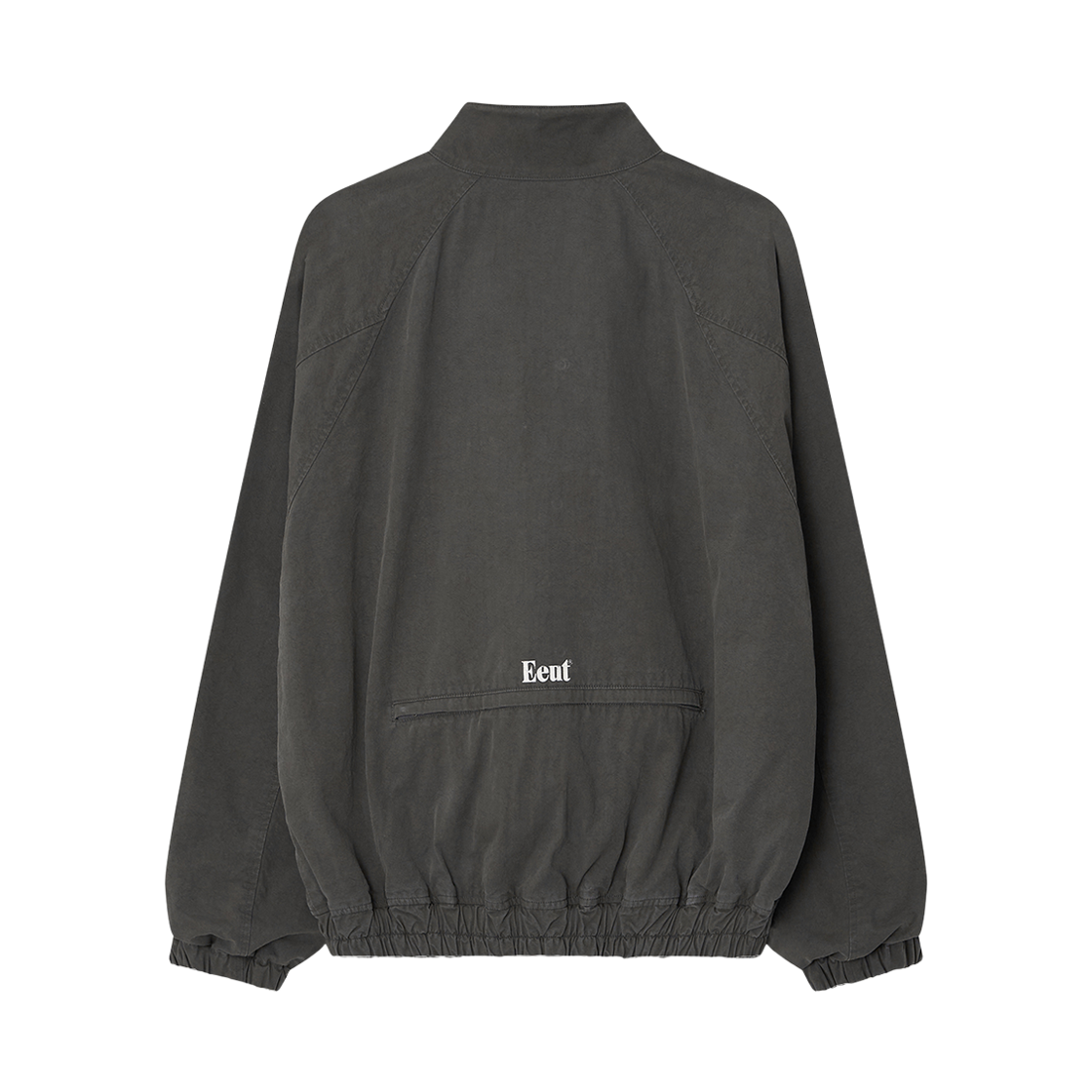 이우트 워시드 포켓 블루종 자켓 차콜(EEUT Washed Pocket Blouson Jacket Charcoal) - 2