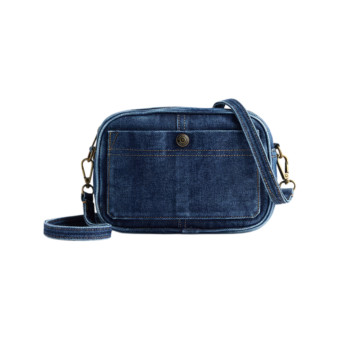 갭 데님 포켓 크로스바디 다크 워시(Gap Denim Pocket Crossbody Dark Wash)