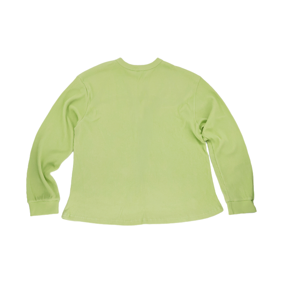 키코지 듀오 와플 티셔츠_라임(Kikozy Duo Waffle T-shirt_Lime) - 2