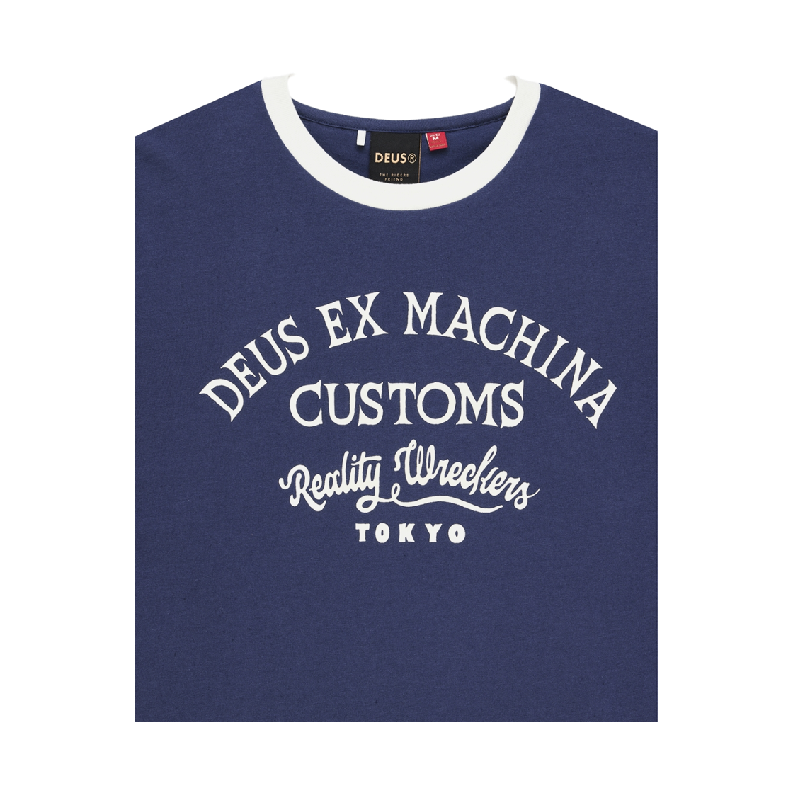 [6% 적립] 데우스 엑스 마키나 마스든 링거 티셔츠 블루([6% 적립] Deus Ex Machina Marsden Ringer Tee Blue) - 3
