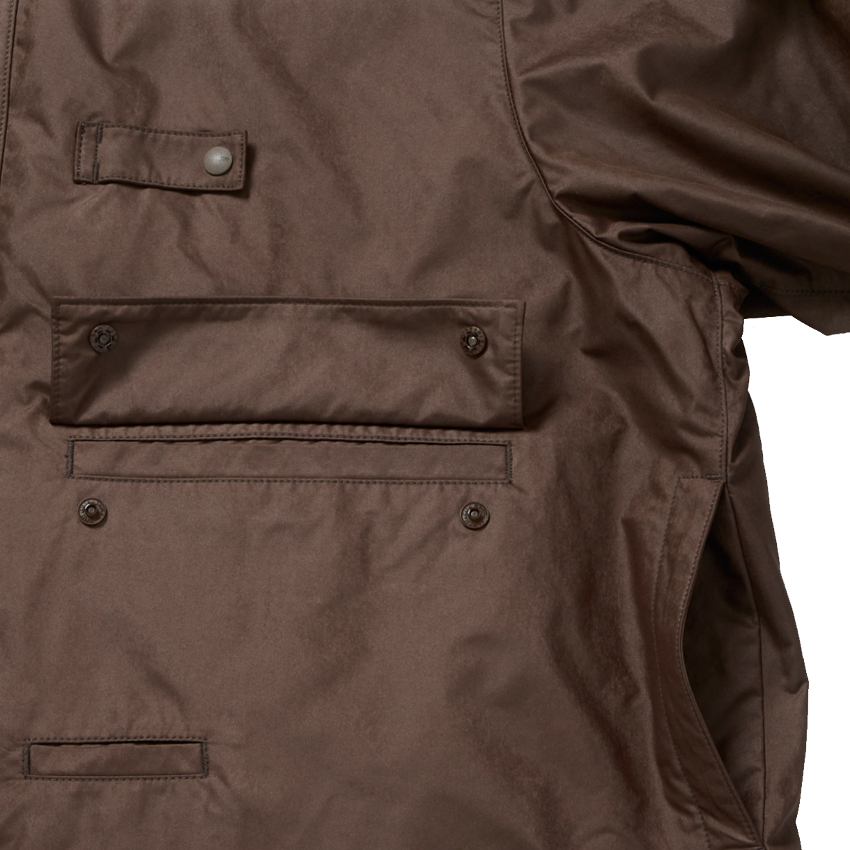 다이와 피어39 테크 브리티시 쇼트 헌터 자켓 다크 브라운 - 26FW(DAIWA PIER39 Tech British Short Hunter Jacket Dark Brown - 26FW) - 5