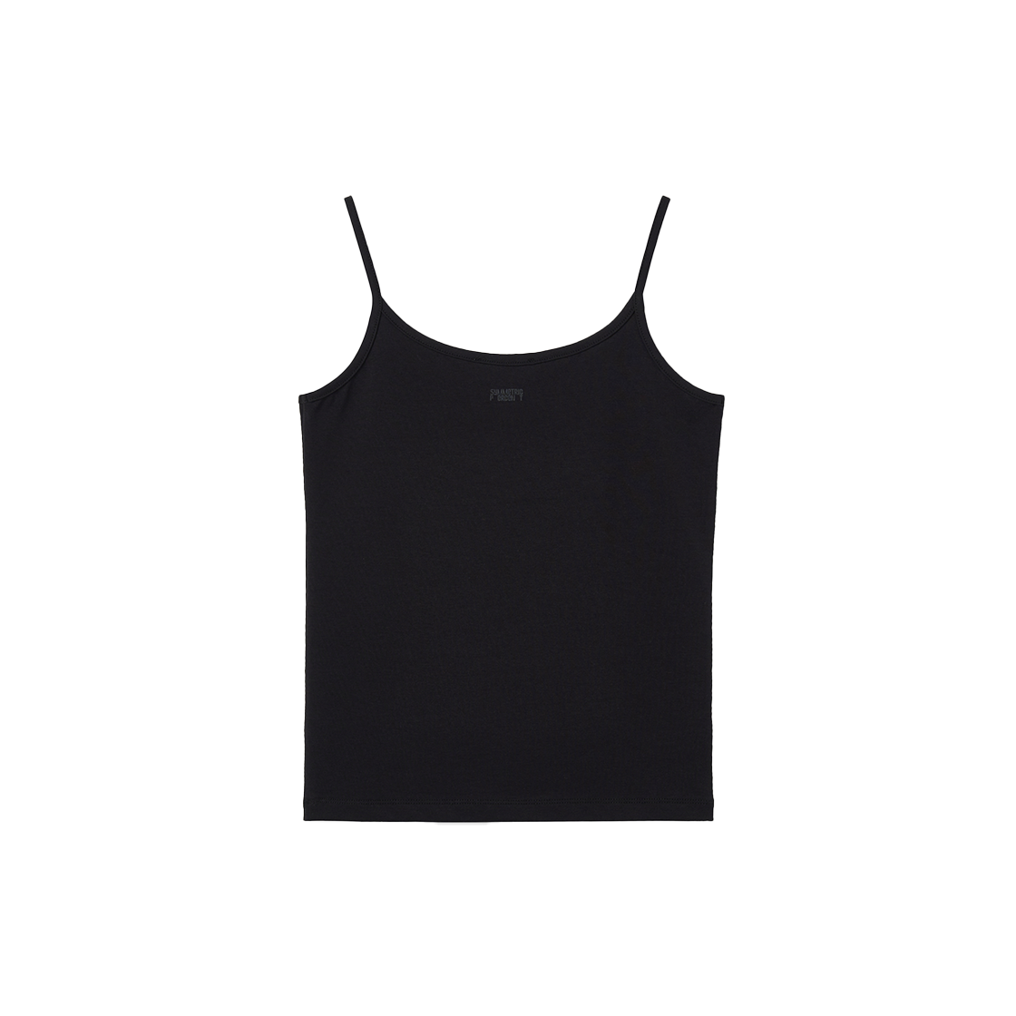 시메트릭 퍼센트 발레 탱크 탑 블랙(symmetric percent Ballet Tank Top Black) - 2