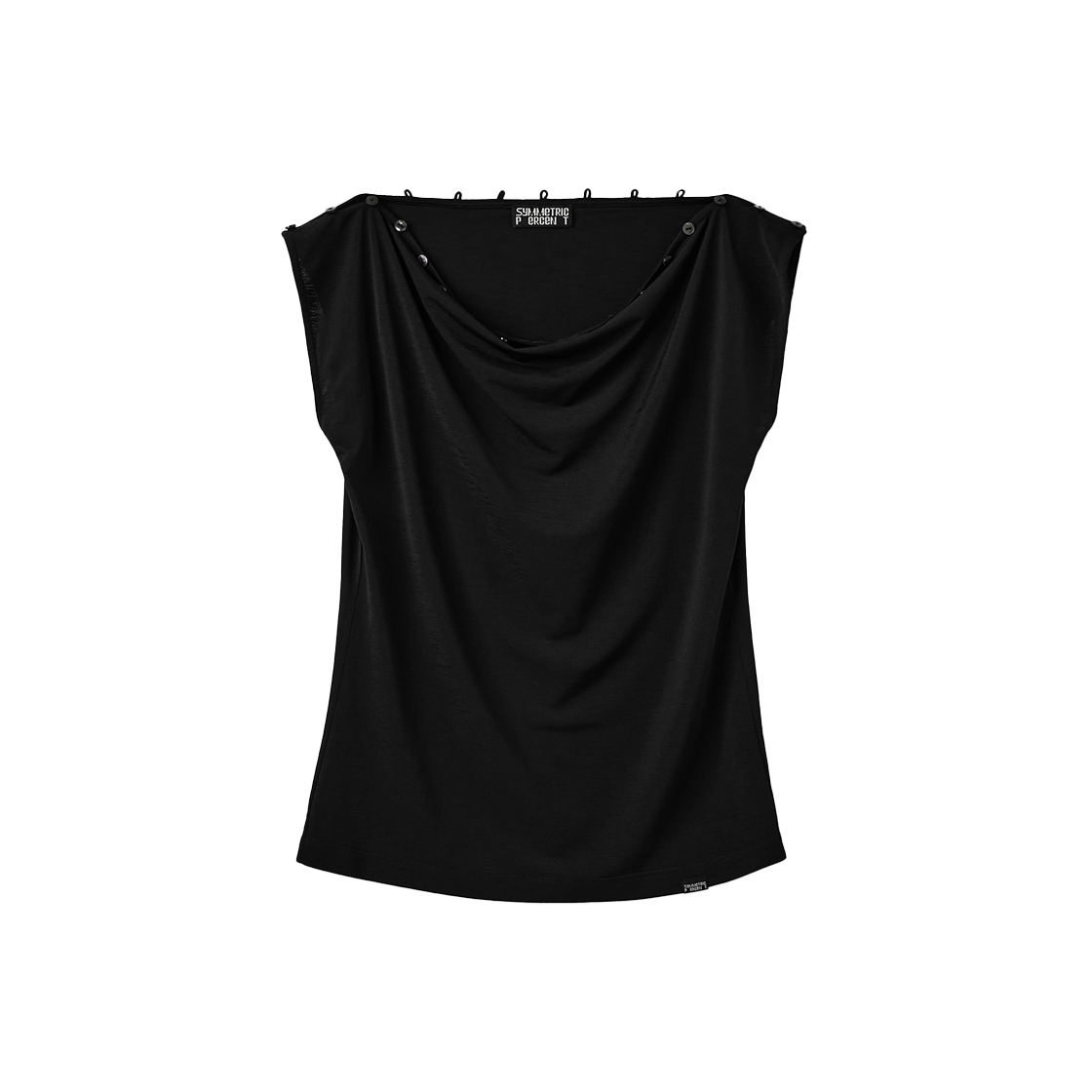SW2F2TO14BK symmetric percent Button Convertible Top Black