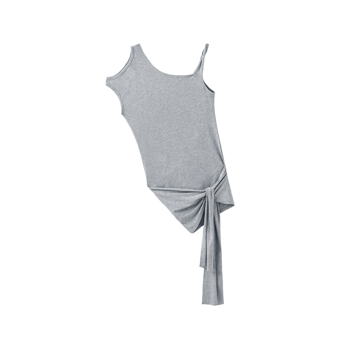 SW2F2TO07MG symmetric percent Unbalanced Twist Top Melange Grey