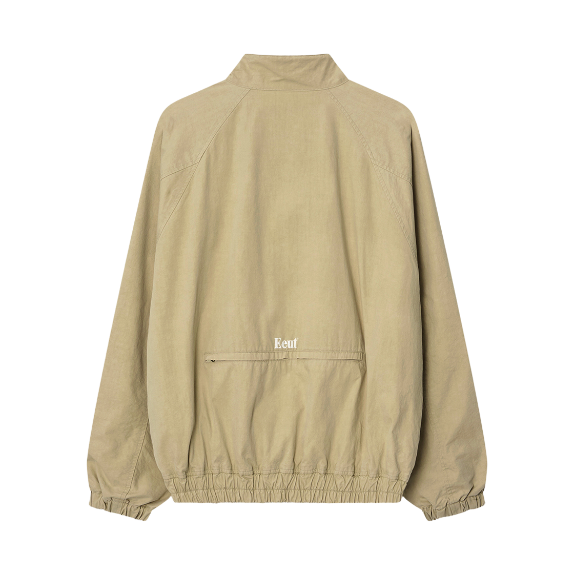 이우트 워시드 포켓 블루종 자켓 라이트베이지(EEUT Washed Pocket Blouson Jacket Light beige) - 2