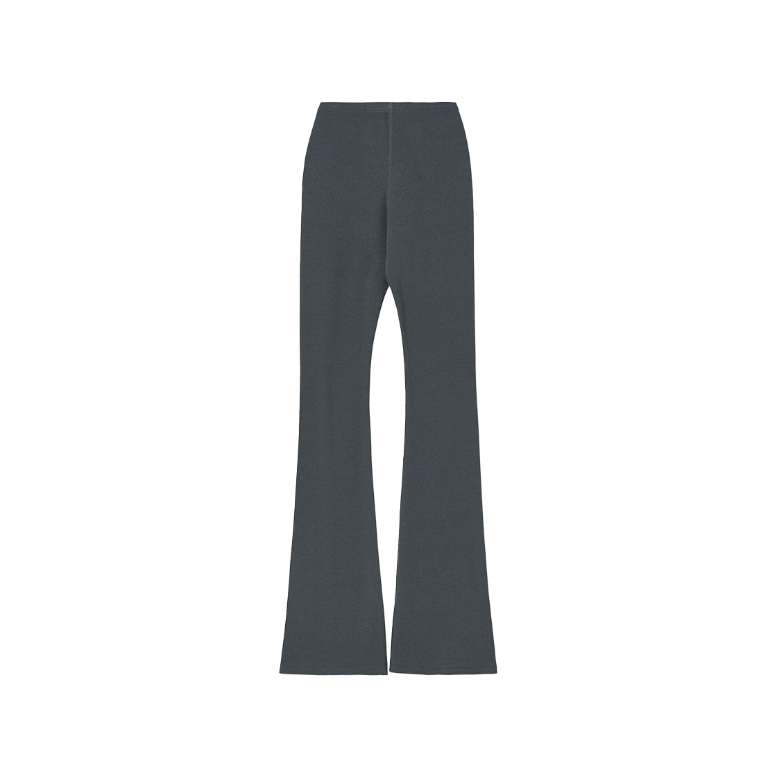 SW2E2PT01CH symmetric percent Flare Cotton Modal Leggings Charcoal