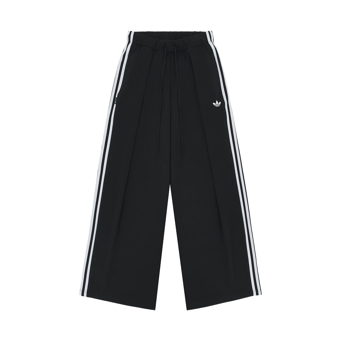 Adidas (W) Adidas x Jennie Pleated Track Pants Black - KR Sizing · XS