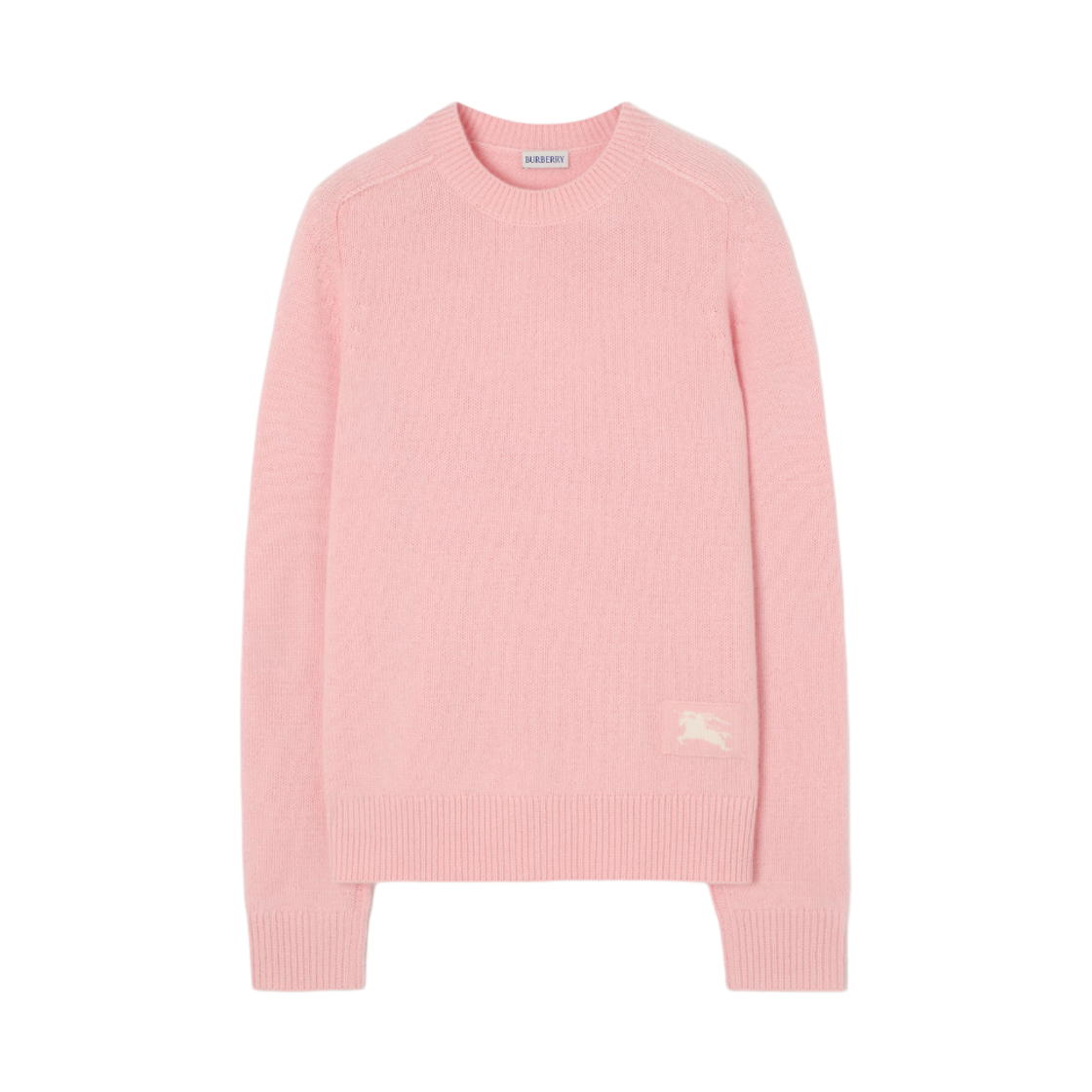8132214 (W) Burberry Cashmere Sweater Peony Pink